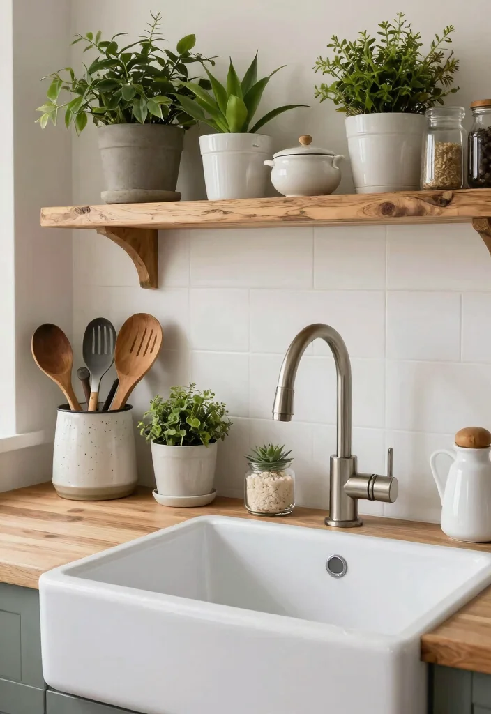 10 Kitchen Sink Decor Ideas for a Styled Counter Look Conclusion 0