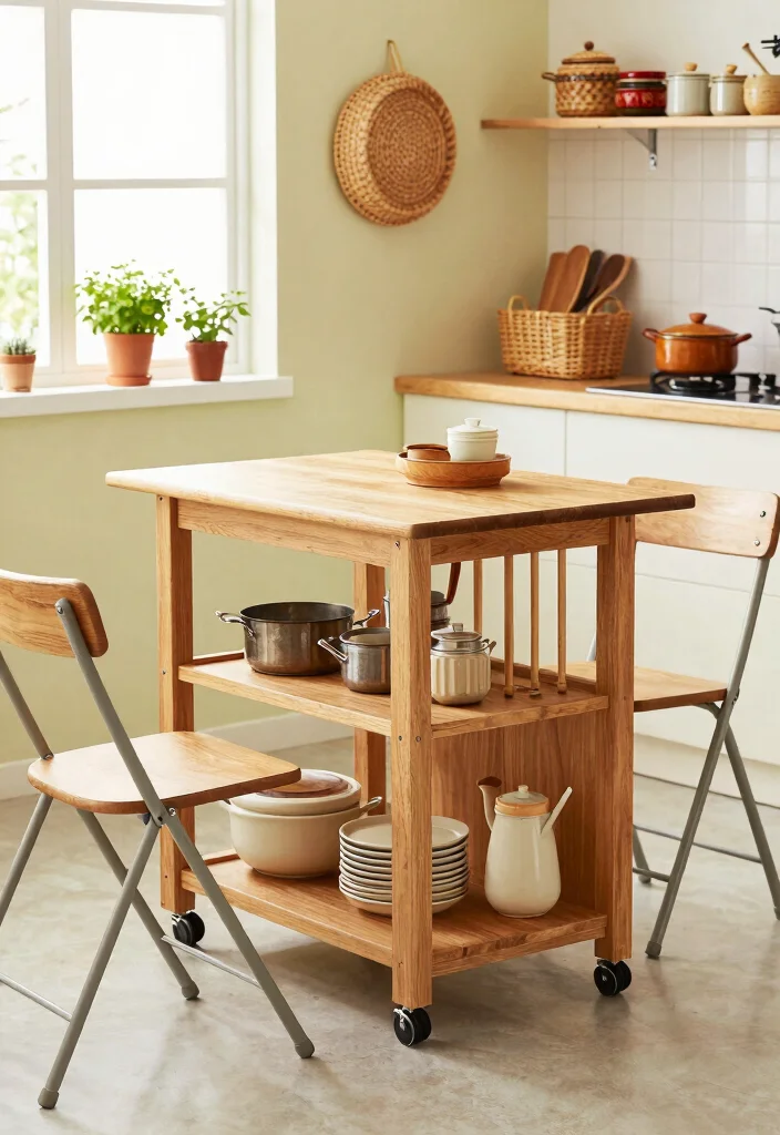 10 Simple Small Kitchen Ideas Popular in Philippine Homes 1. Multi Functional Furniture 0