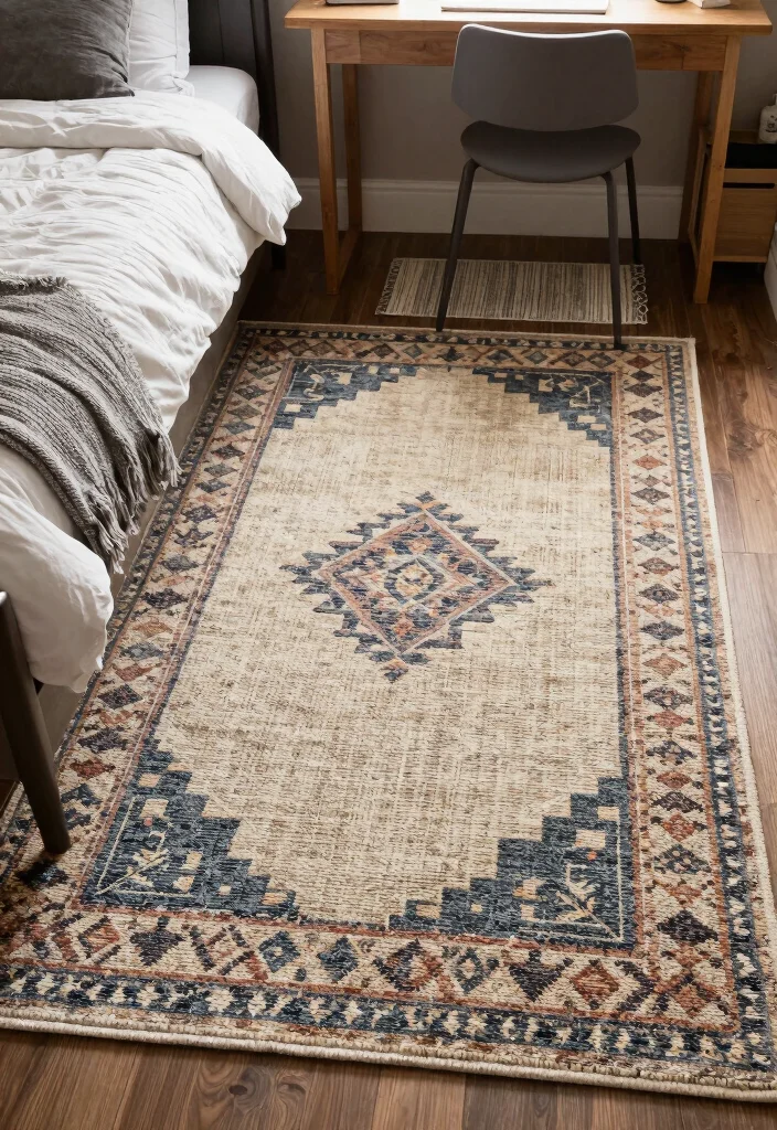 10 Small Bedroom Ideas to Make Tight Spaces Feel Bigger 27 10 Small Bedroom Ideas to Make Tight Spaces Feel Bigger 7. Use Area Rugs to Define Spaces 0