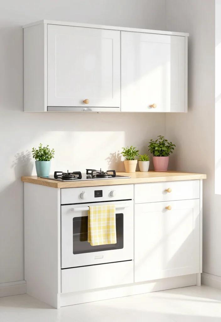 10 Tiny Galley Kitchen Ideas with Efficient Layouts 6. Light and Bright Colors 0