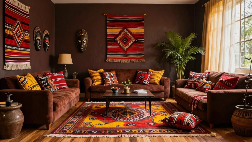12 African Living Room Ideas with Rich Cultural Style