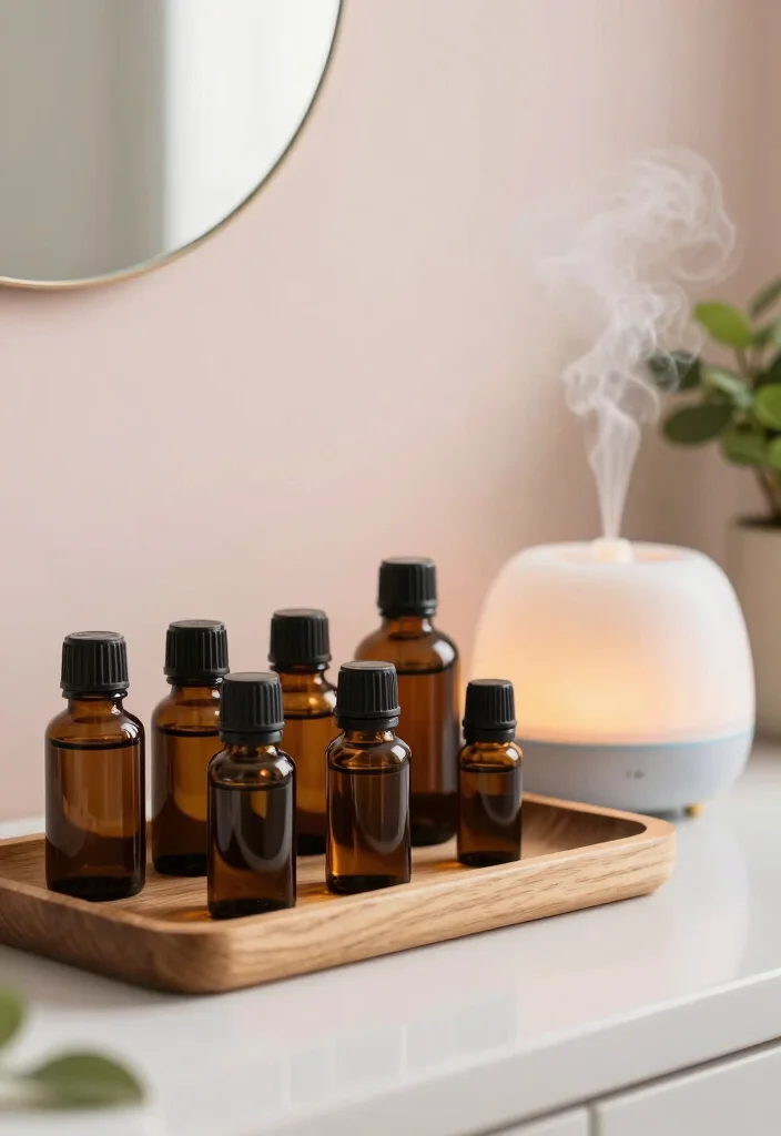 12 Bathroom Tub Decor Ideas for a Relaxing Spa Style 11. Essential Oils for a Spa Experience 0