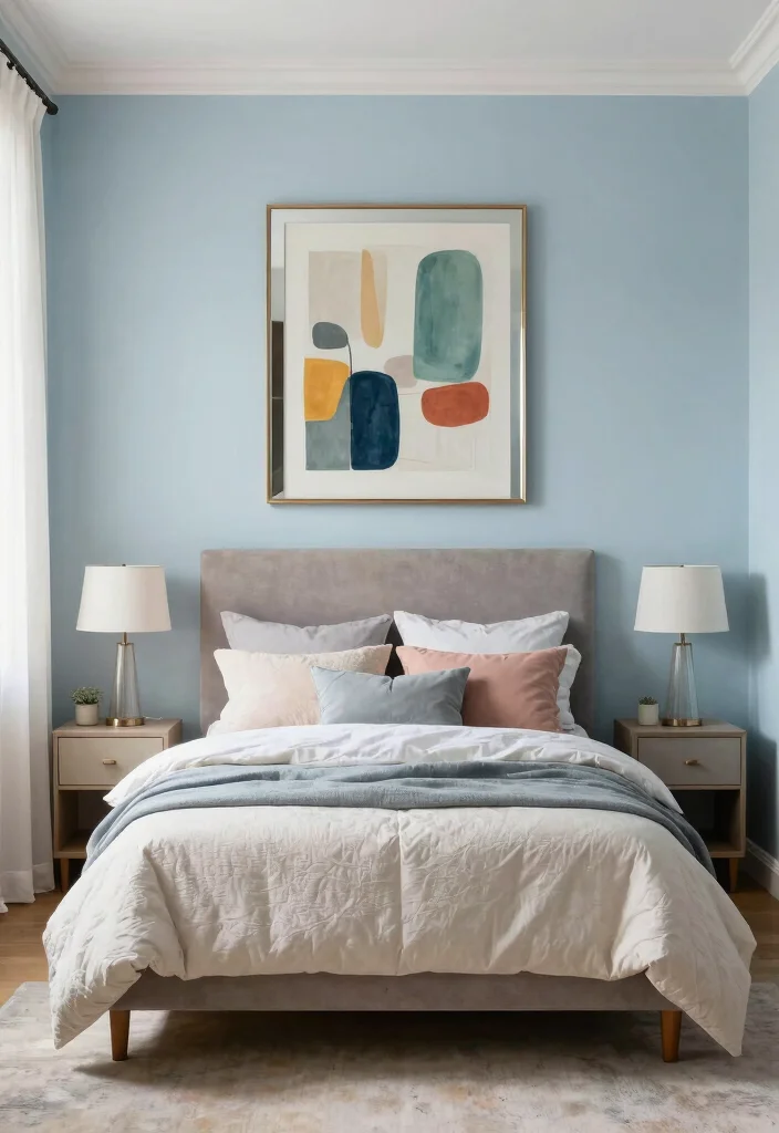 12 Bedroom Rearranging Ideas to Refresh the Layout 1. Create a Focal Point with Your Bed 0
