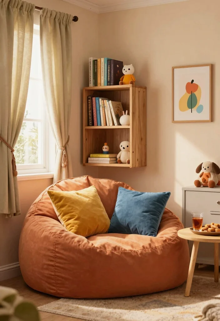 12 Boys Bedroom Ideas Designed to Grow with Them 12. Cozy Reading Nook 0