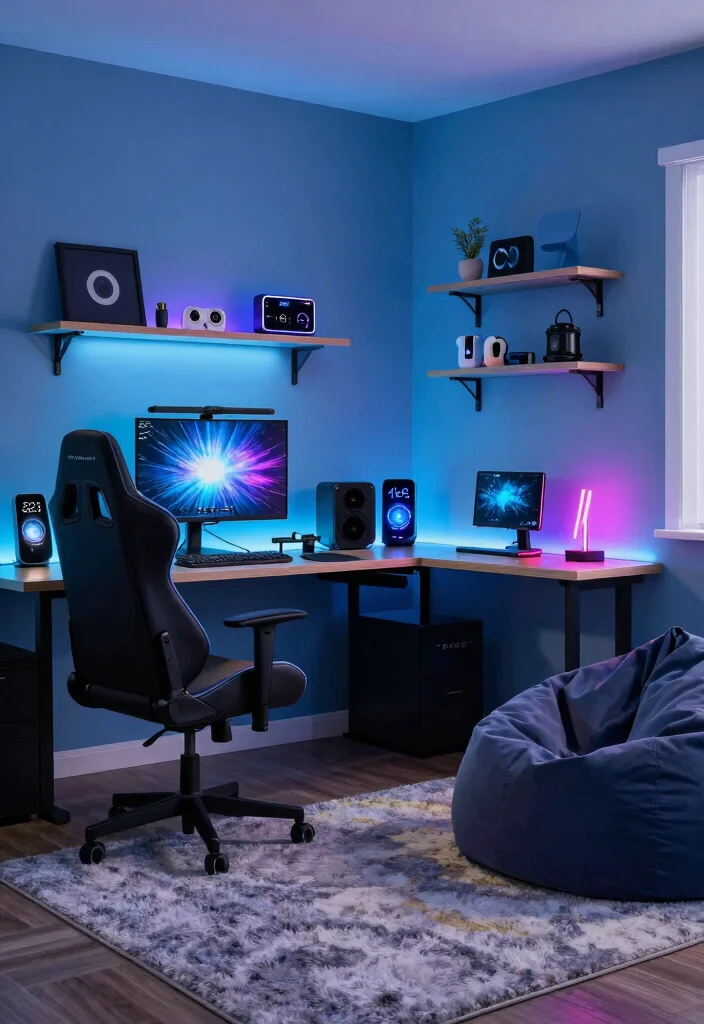 12 Boys Bedroom Ideas Designed to Grow with Them 8. Tech Savvy Space 0