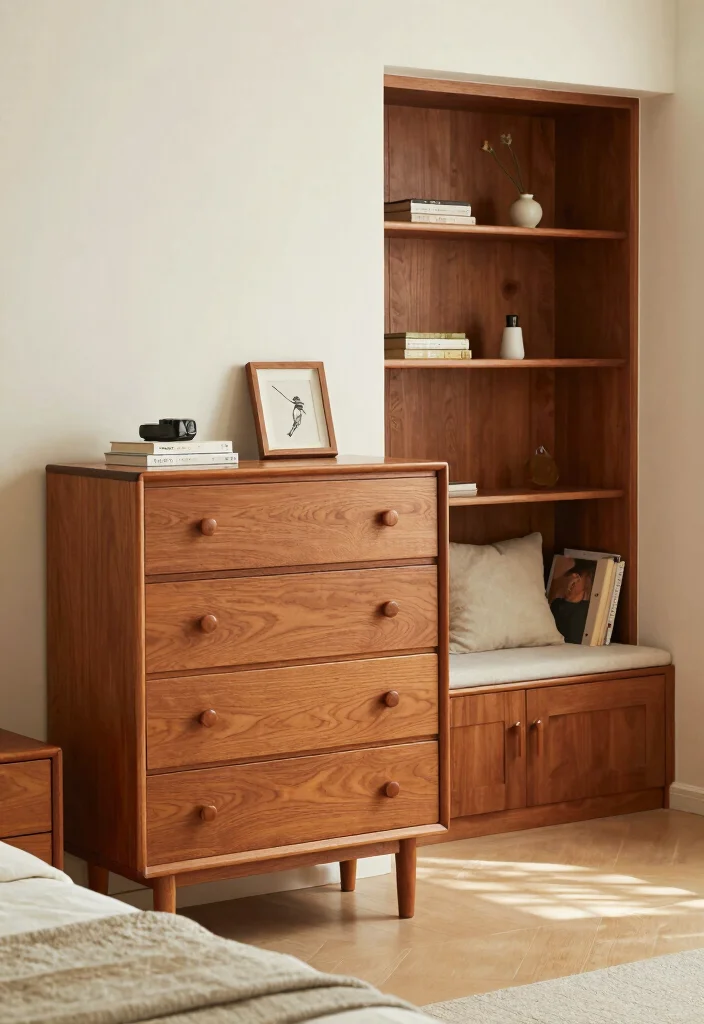 12 Cherry Wood Bedroom Decor Ideas with Warm Classic Style 12. Custom Cherry Wood Pieces 0