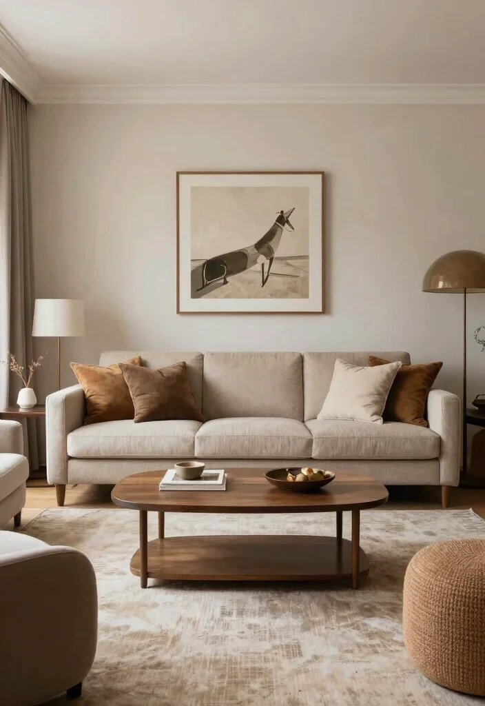 12 Classy Living Room Ideas with Elegant Details 12. Consistent Theme and Style 0