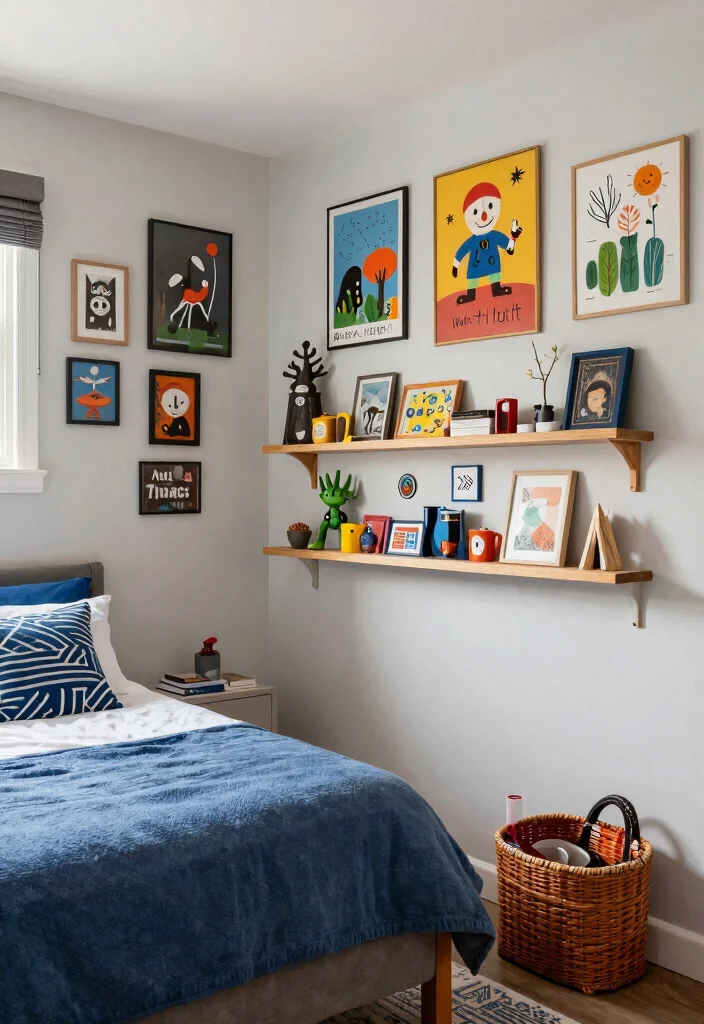 12 Cool Boys Bedroom Ideas with Fun and Functional Style 12. Personal Touches Reflecting Personality 0