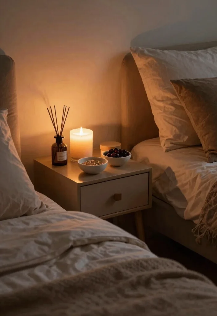 12 Cozy Bedroom Ideas for Couples with Warm Inviting Vibes 11. Scented Accents 0