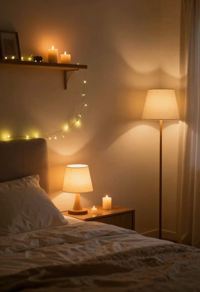 12 Cozy Bedroom Ideas for Couples with Warm Inviting Vibes 4. Intimate Lighting Ideas 0