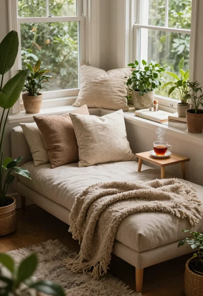 12 Cozy Bedroom Ideas for Couples with Warm Inviting Vibes 6. Cozy Nooks 0