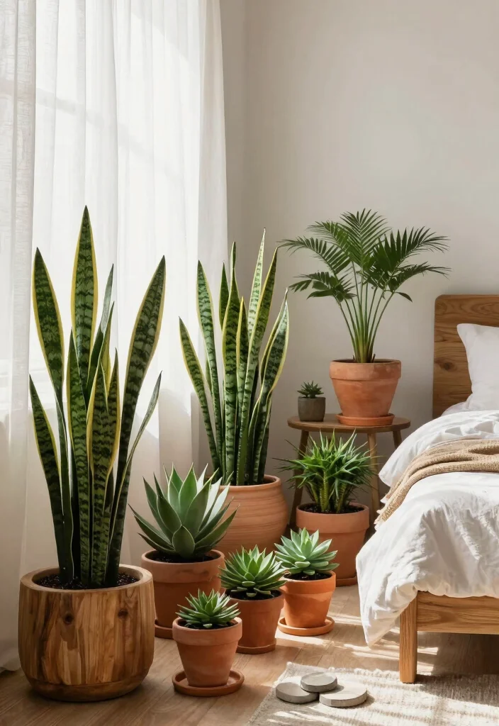 12 Cozy Bedroom Ideas for Couples with Warm Inviting Vibes 9. Incorporating Nature 0