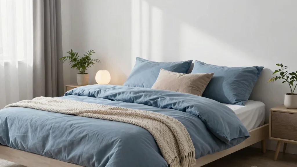 12 Dusty Blue Bedroom Ideas for a Calm Cozy Atmosphere