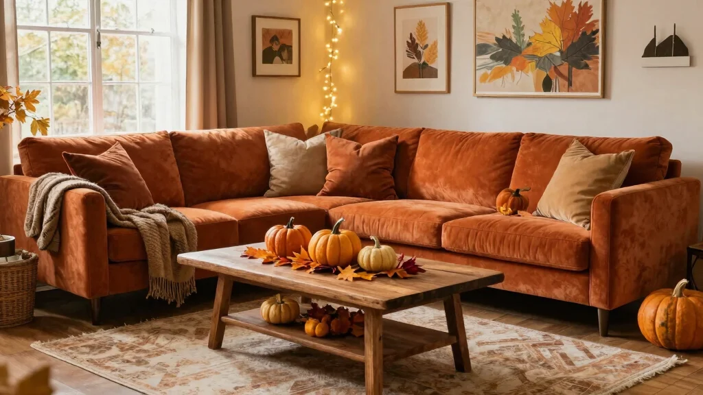 12 Fall Living Room Ideas with Warm Seasonal Style