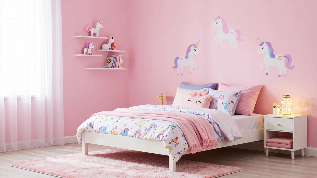 12 Girls Pink Bedroom Ideas with Balanced Playful Style