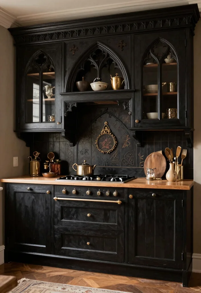 12 Gothic Kitchen Ideas with Dark Dramatic Style Conclusion 0