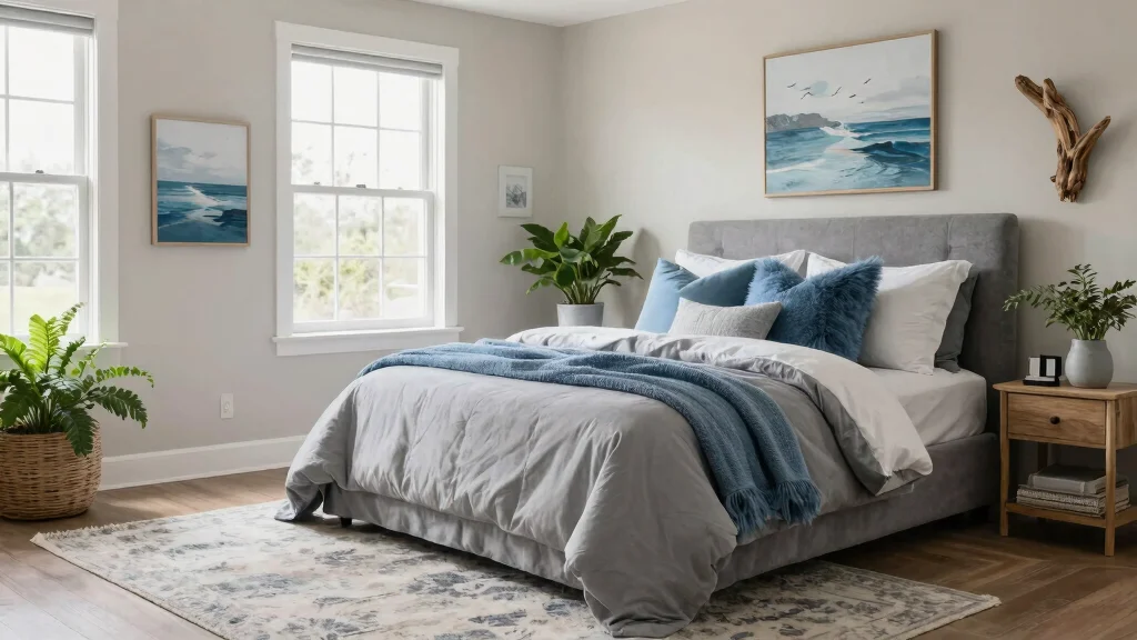 12 Grey and Blue Bedroom Ideas for a Balanced Color Scheme