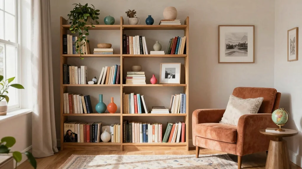 12 Living Room Bookshelf Ideas for Storage and Style