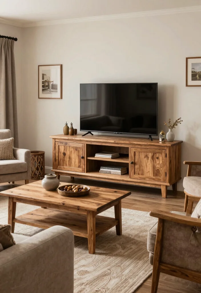12 Living Room TV Stand Decor Ideas for a Finished Look 61 12 Living Room TV Stand Decor Ideas for a Finished Look 11. Stylish Surrounding Furniture 0