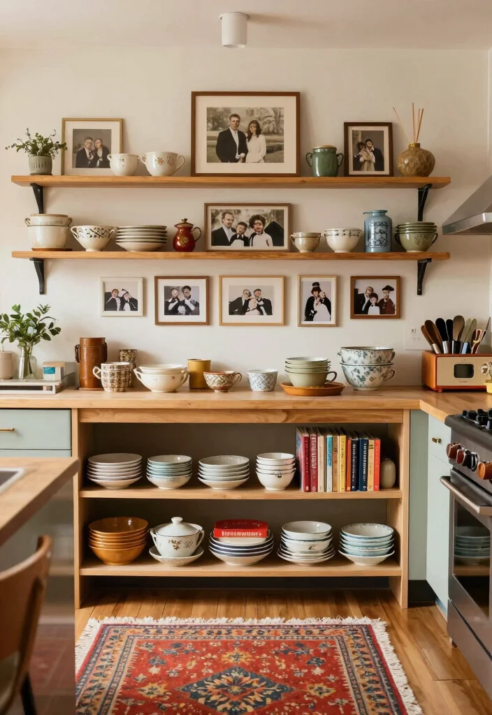 12 Midcentury Kitchen Ideas with Retro Modern Charm 12. Personal Touches 0