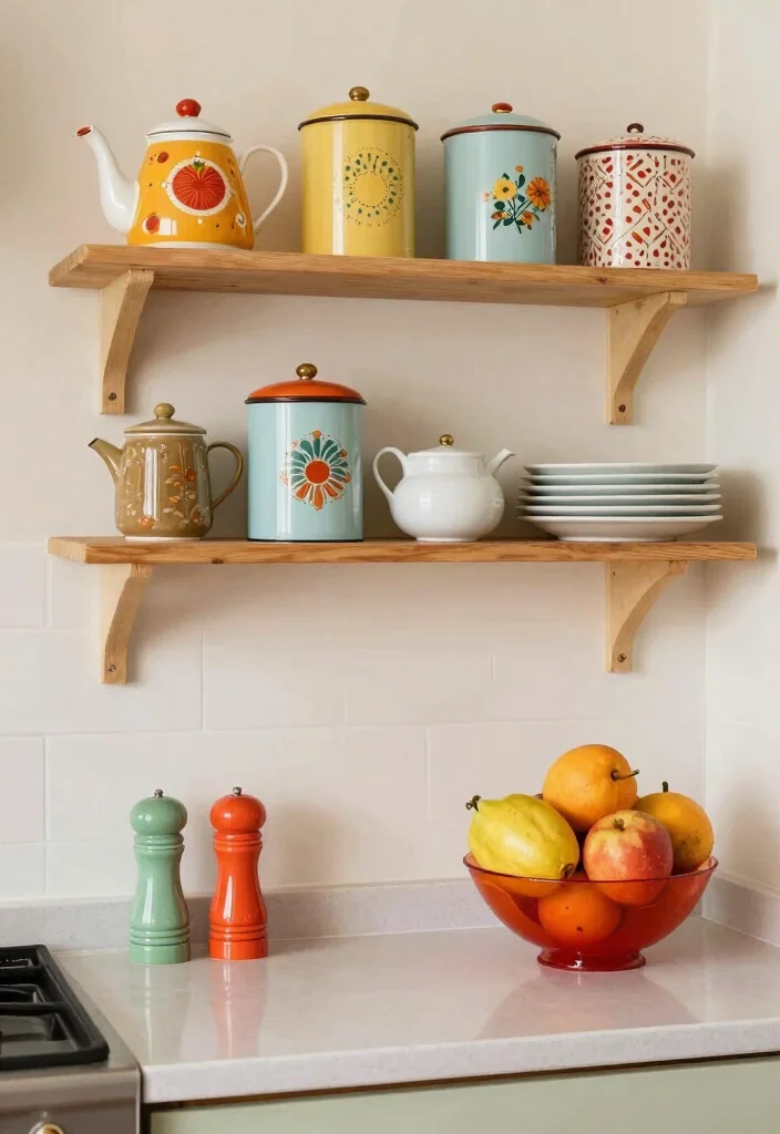 12 Midcentury Kitchen Ideas with Retro Modern Charm 7. Retro Kitchen Accessories 0