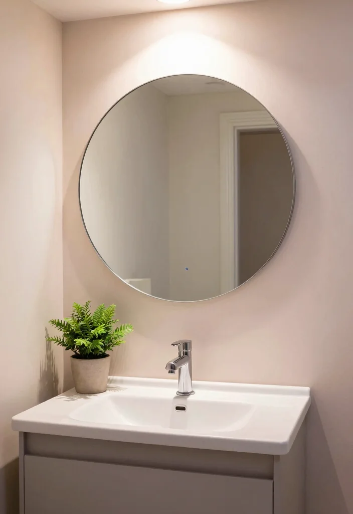 12 Small Apartment Bathroom Ideas Designed for Tight Spaces 3. Mirrors to Create Illusions 0