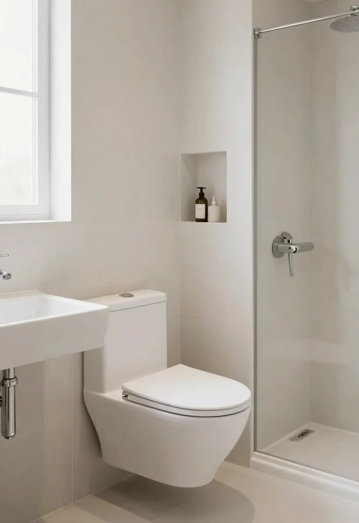 12 Small Apartment Bathroom Ideas Designed for Tight Spaces 7. Space Saving Fixtures 0
