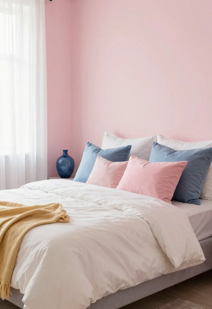 12 Small Bedroom Ideas for Women with Soft Stylish Details 25 12 Small Bedroom Ideas for Women with Soft Stylish Details 5. Soft Color Palettes 0