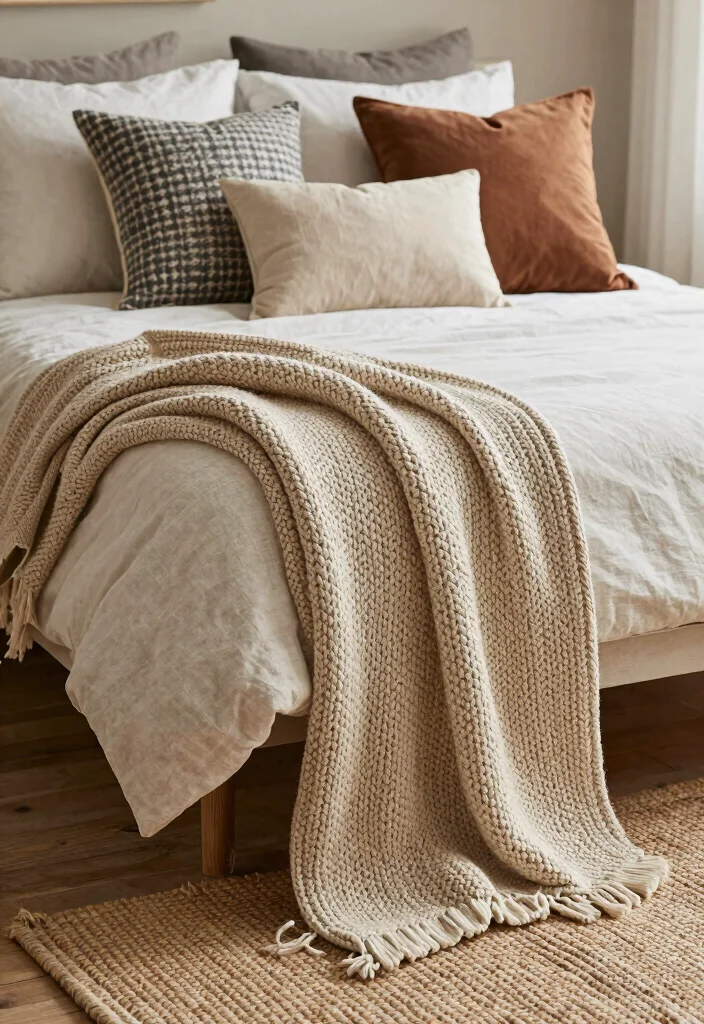 12 Small Space Mens Bedroom Ideas with Smart Layouts 5. Layered Textures 0