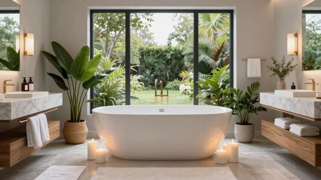12 Soaker Tub Bathroom Ideas for Deep Relaxing Baths