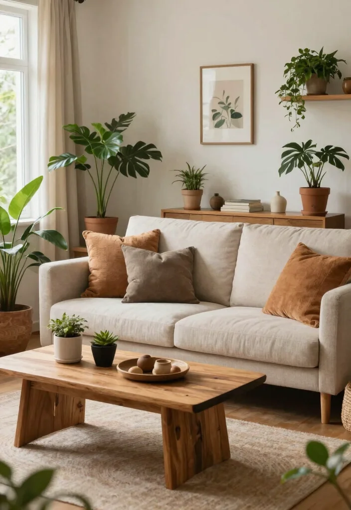 12 Sofa Living Room Ideas for Comfortable Layouts 11. Outdoor Inspired Decor 0