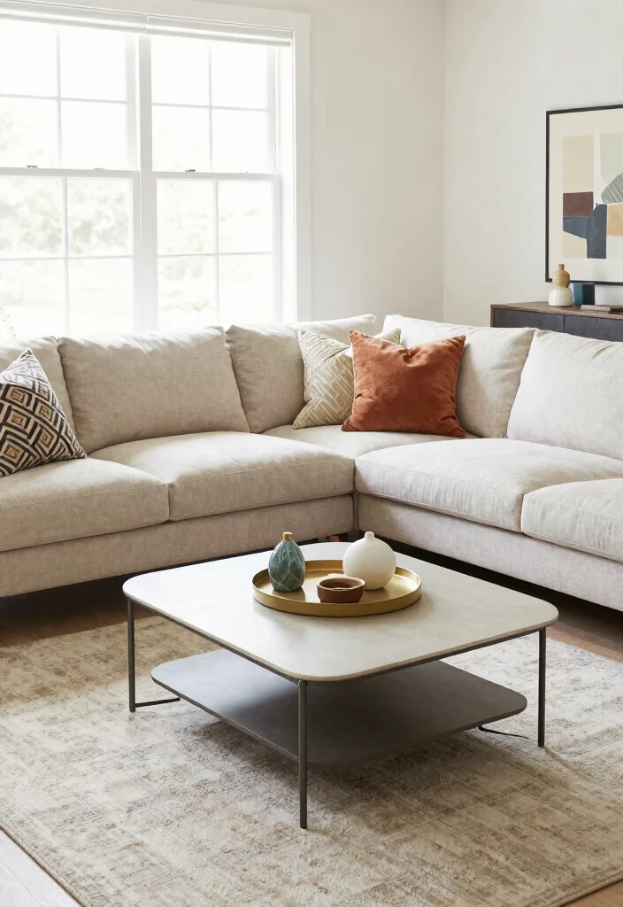 12 Sofa Living Room Ideas for Comfortable Layouts 4. Sectional Sofas 0