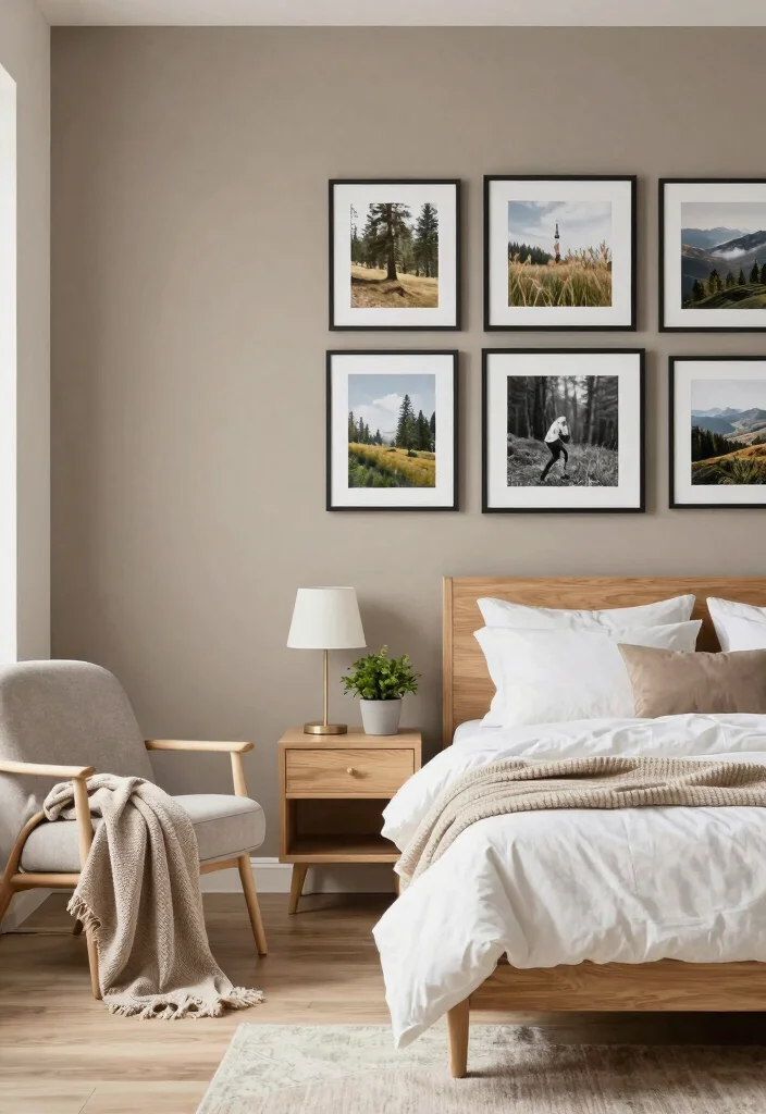 12 Taupe Bedroom Ideas for Soft Neutral Bedroom Styling 2. Taupe Accent Walls 0