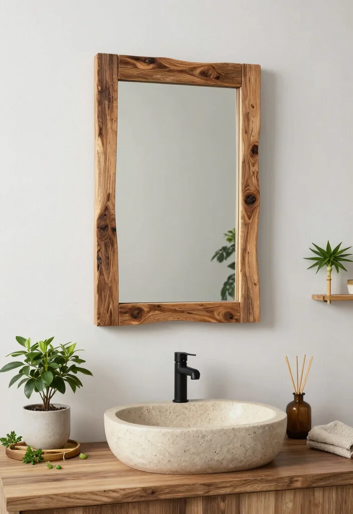 12 Vanity Mirror Ideas for a Polished Bathroom Look 10. Eco Friendly Mirrors 0