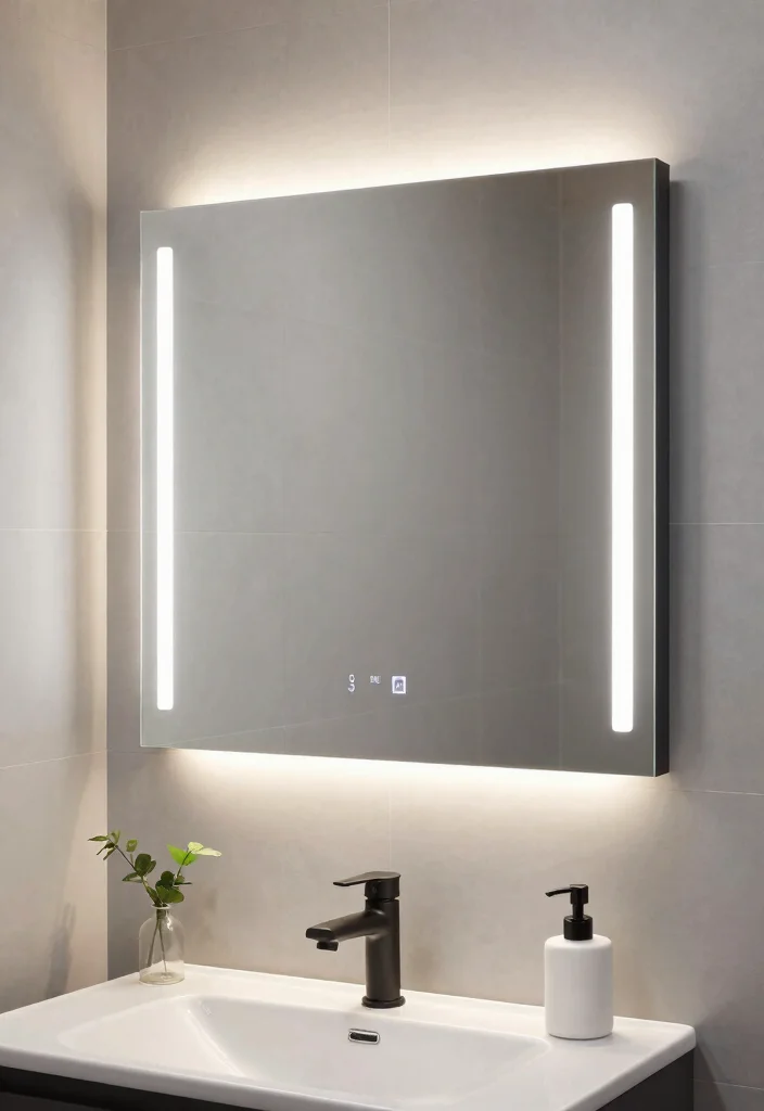 12 Vanity Mirror Ideas for a Polished Bathroom Look 3. Smart Mirrors with Integrated Lighting 0