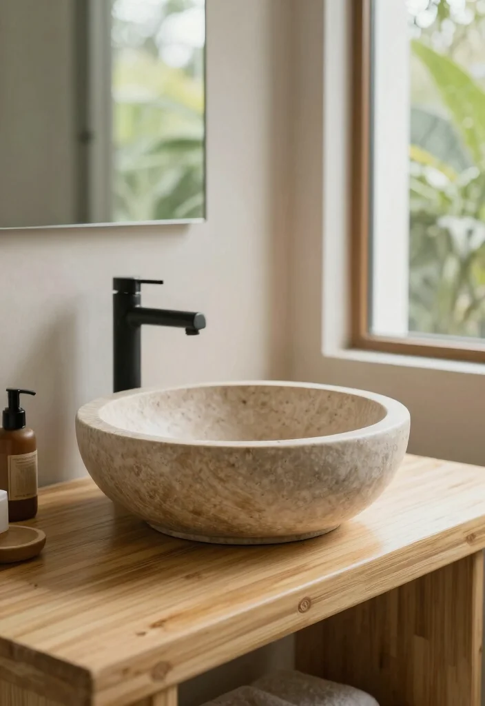 14 Bathroom Sink and Countertop Ideas for a Custom Finish 12. Spa Like Zen Spaces 0