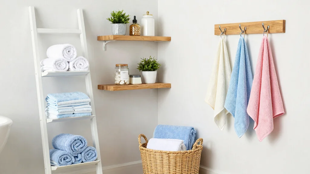 14 Bathroom Towel Storage Ideas for Small and Busy Bathrooms