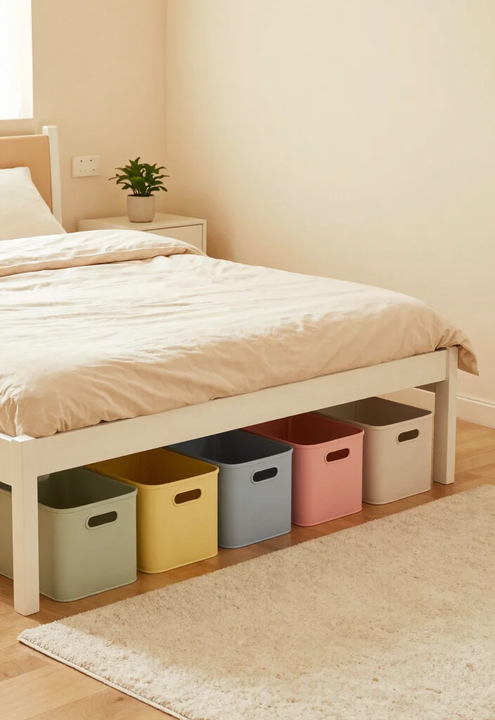 14 Bedroom Storage Ideas for Small Spaces and Apartments 1. Under Bed Storage Solutions 0