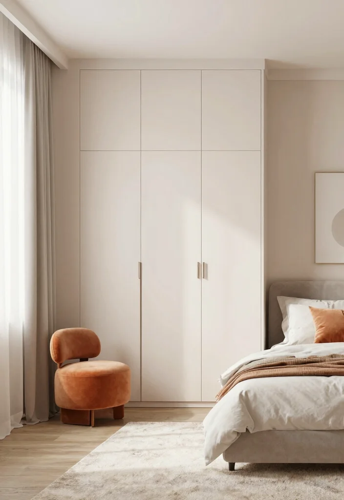 14 Bedroom Storage Ideas for Small Spaces and Apartments 10. Smart Use of Color 0