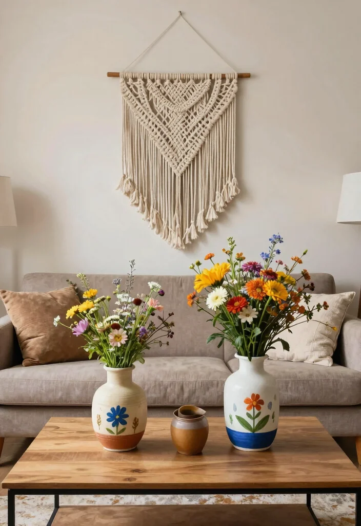 14 Budget Friendly Living Room Ideas That Look Stylish 13. Personal touch with DIY Crafts 0