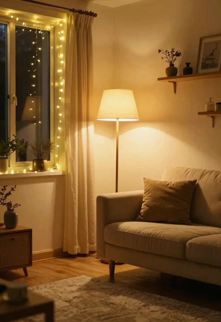 14 Budget Friendly Living Room Ideas That Look Stylish 8. Brighten Up with Lighting 0