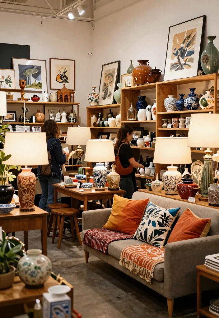 14 Cheap Living Room Ideas for a Quick Refresh 1. Thrift Store Treasures 0