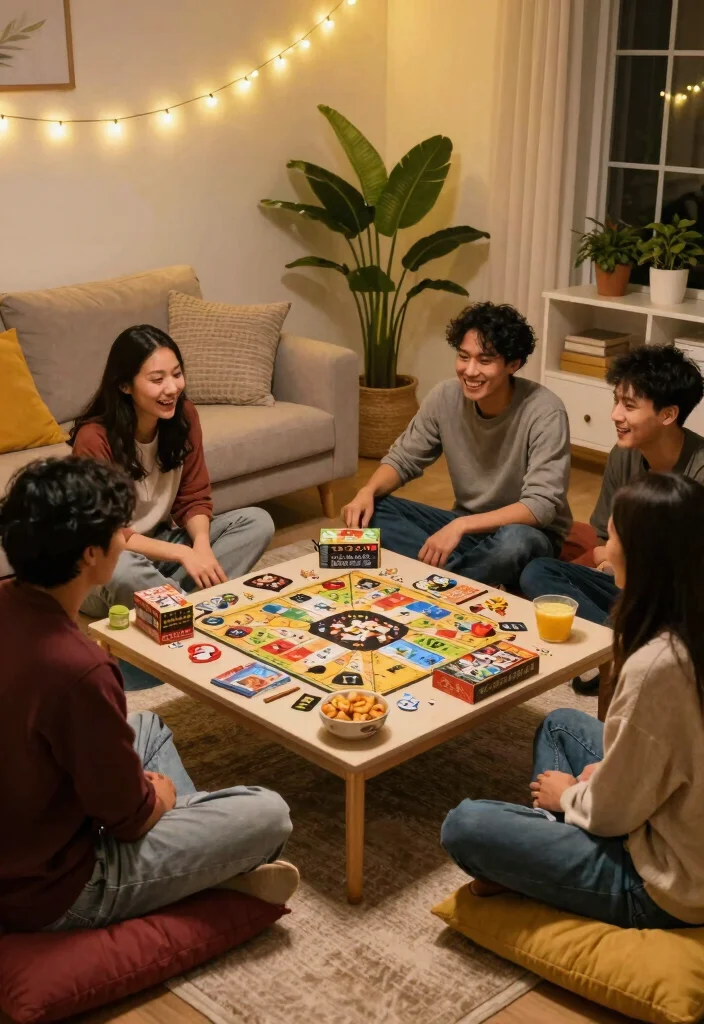 14 Cheap Living Room Ideas for a Quick Refresh 13. Hosting DIY Game Nights 0