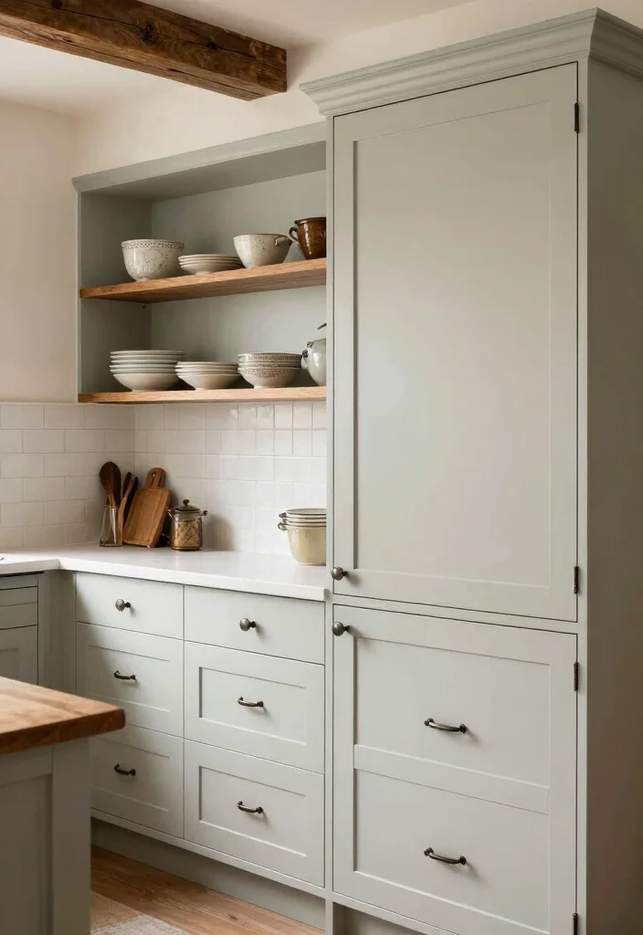 14 Kitchen Cabinet Design Ideas for Modern Homes 10. Vintage Accents 0