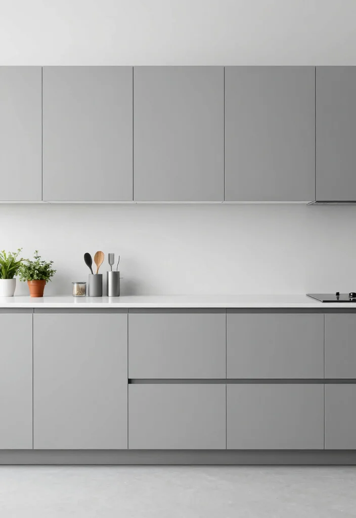 14 Kitchen Cabinet Design Ideas for Modern Homes 2. Minimalist Design 0