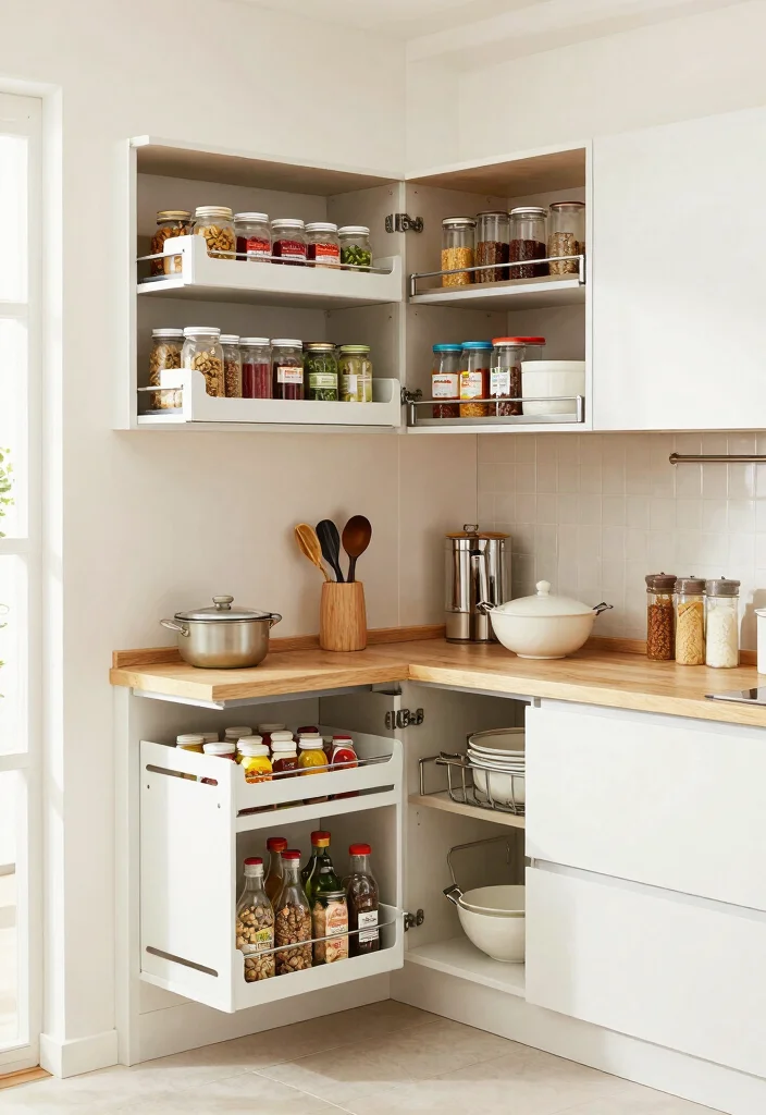 14 Kitchen Cabinet Design Ideas for Modern Homes 4. Space Saving Storage Solutions 0