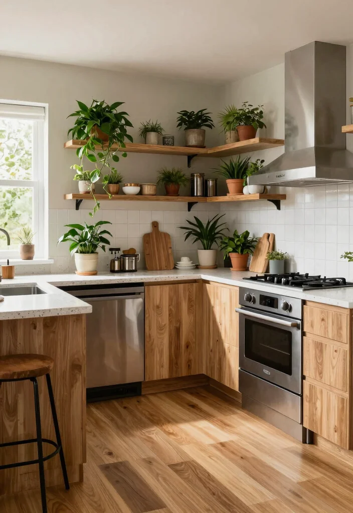 14 L Shaped Kitchen Ideas for Smart Layout and Easy Workflow 11. Eco Friendly Choices 0