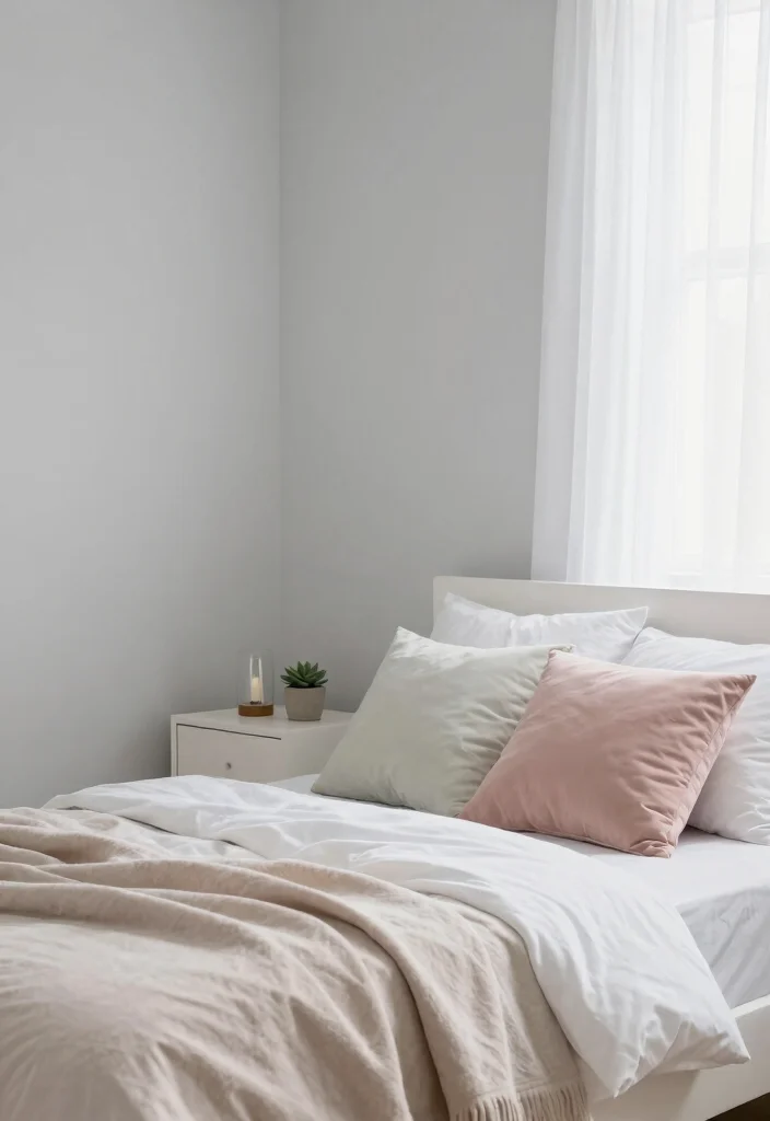 14 Minimalist Bedroom Decor Ideas for a Calm Clean Look 2. Soft Color Palettes 0