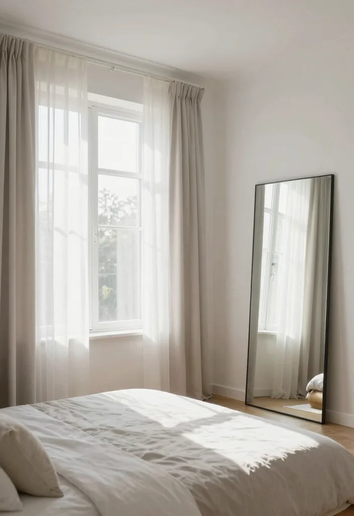 14 Minimalist Bedroom Decor Ideas for a Calm Clean Look 5. Maximize Natural Light 0