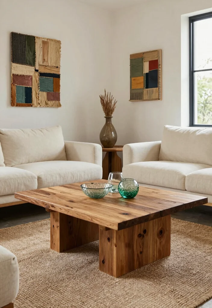 14 Modern Living Room Decor Ideas for a Fresh Look 3. Sustainable Materials 0